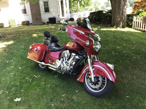 Photo 1 owner 2014 Indian Chieftain Red Numbered bike, 553 $10,900