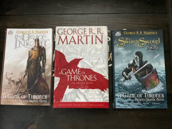 Photo Game of Thrones G.R.R Martin Song of Ice and Fire Illustrated Graphic $20