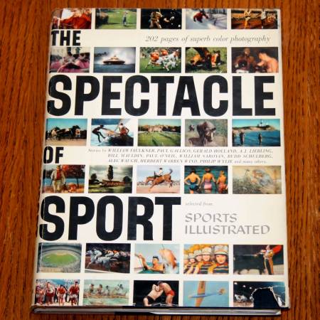 The Spectacle of Sport from Sports Illustrated 1957 Hardcover Book VTG $20