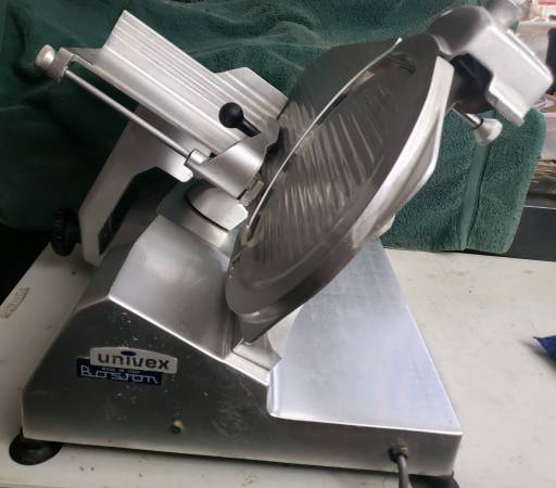 Photo Univex Commercial Meat  Cheese Slicer $500