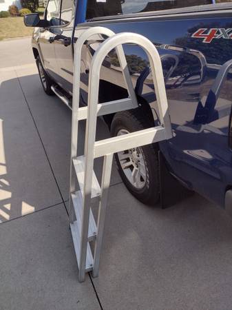 Photo pontoon ladder for sale $50