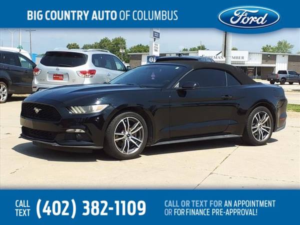 Photo 2015 Ford Mustang EcoBoost Premium $15,995