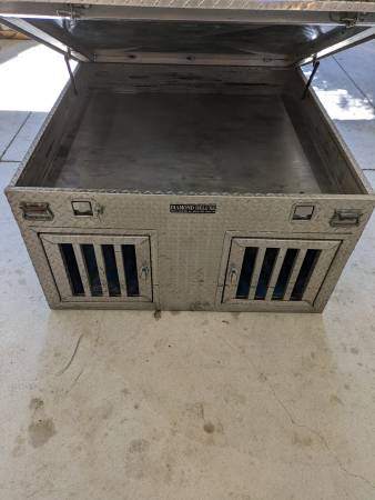 Photo Aluminum dog box $500