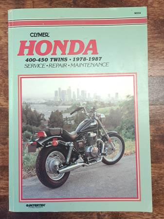 Photo Clymers for 1978-87 Honda 400-450 Twins $10