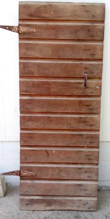 Old wood barn door 5 x 2 feet $25