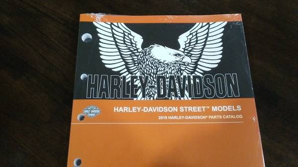 Photo 2019 Harley-Davidson Street Models Parts Manual $28