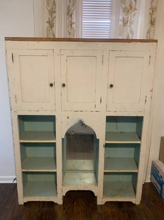 Photo Antique Vintage Kitchen Cupboard from New Orleans French Quarter $640