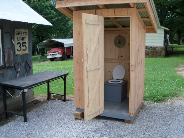 Photo Composting Outhouse $350