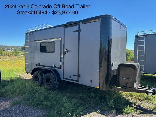 Photo New 2024 7x16 Colorado Off Road Trailer for sale $23,977