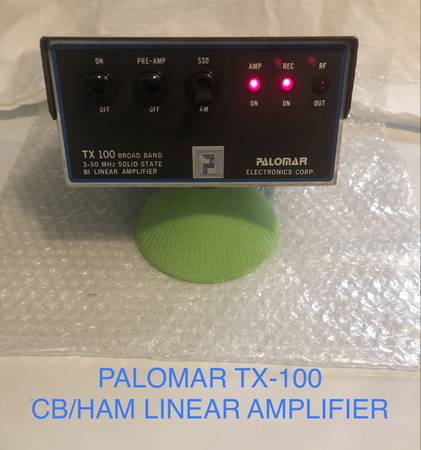 Photo Palomar TX100 CBHAM Linear Amplifier $125