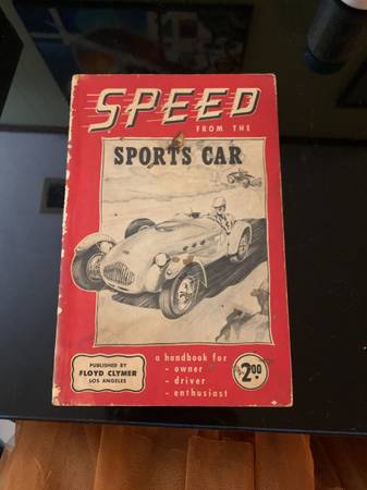SPEED from the Sports Car - a handbook for owner, driver, enthusiast $35