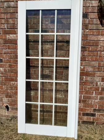 Photo Single double-sided exterior French Door $150
