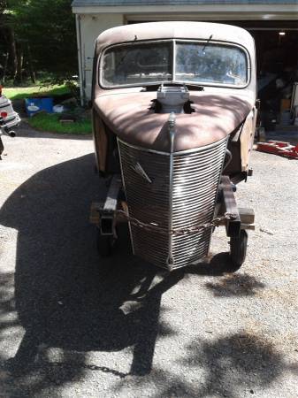 Photo 1937 Ford Rat Rod Project Car Trunk Back 2 Door Coupe Title Best Offer $6,500
