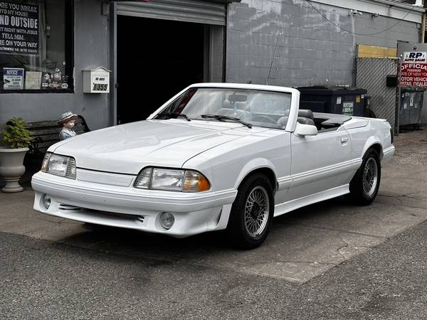 Photo 1987 FORD MUSTANG ACS MCLAREN CONVERTIBLE 1OF479 PRODUCED 76K MINT $10,999