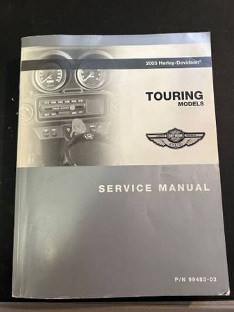 Photo 2003 Harley Davidson Touring Model Motorcycle Service Repair Manual $175