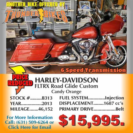 Photo 2013 Harley Davidson FLTRX Road Glide Custom $15,995