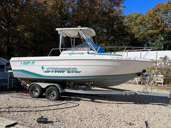 21 ft striper sea swirl $5,999 | Boats For Sale | Long Island, NY | Shoppok