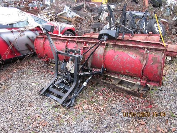 Photo 8Foot Western and Meyers Plow Blades and Truck mounted Meyers set-up $1,500
