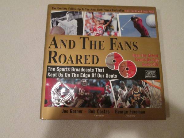 AND THE FANS ROARED - SPORTS - AUDIO BOOK $30