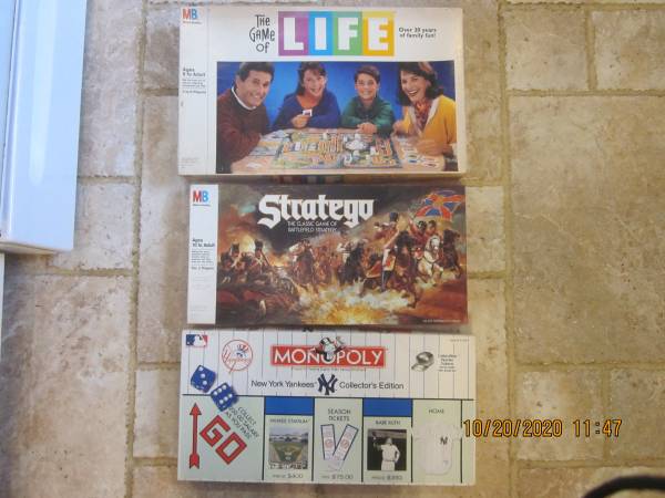 Photo Board Games 5 to 10.00 see all pictures $10