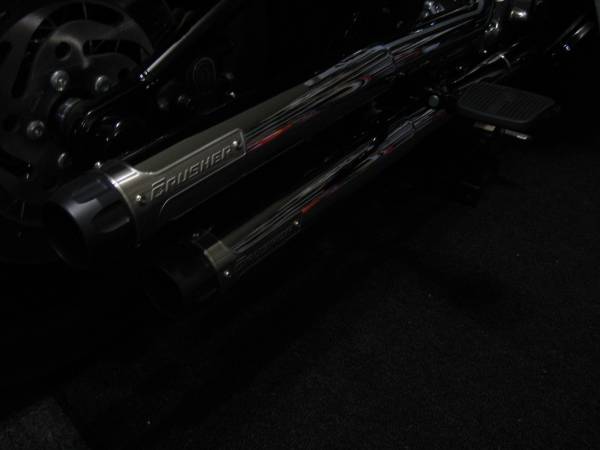 Photo Crusher Slip on softail pipes $125