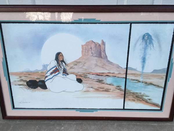 Photo FRAMED ART John A. White Spirit of the Water 2 Print Diptych Suite $90