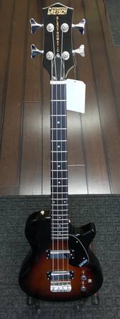 Photo Gretsch G2220 Junior Jet Bass II Tobacco Sunburst 2021 Bass Guitar $219