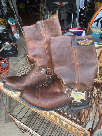Photo Harley Davison Leather Boots $75