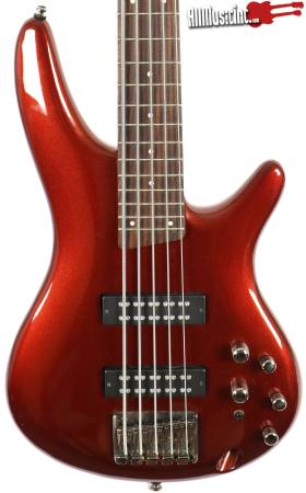 Ibanez SR305E 5-String Active Root Beer Electric Bass Guitar $350