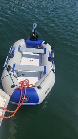 Inflatable dinghy boat $250