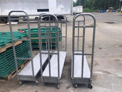 Photo Lot of 10 pcs. U-Boat carts in very good condition. Heavy-duty with st $1,650