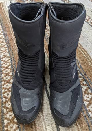 Photo Mens Waterproof Street Motorcycle Boots Size 10 $50