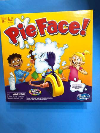 New PIE FACE GAME  Hasbro  Sealed Box  Children Toy Family Fun Game $18