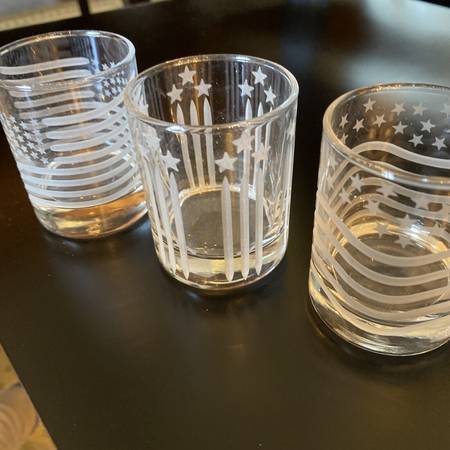 Photo PartyLite American Heritage Trio Glass Votive Candle Holders Set of 3 $5