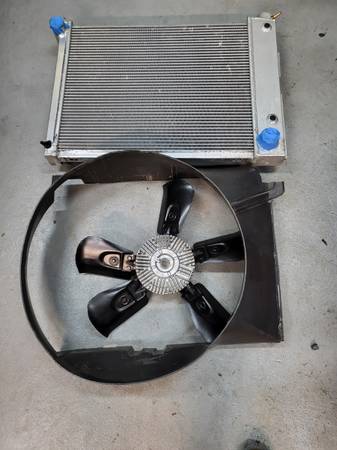 Photo Radiator Shroud w Fan 67-69 Camaro $120