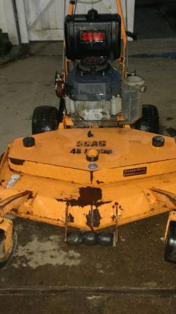 Photo SCAGG 48 COMMERCIAL MOWER $1,600