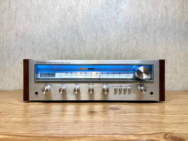 Photo Vintage Pioneer SX-450 Stereo Reciever Serviced $200