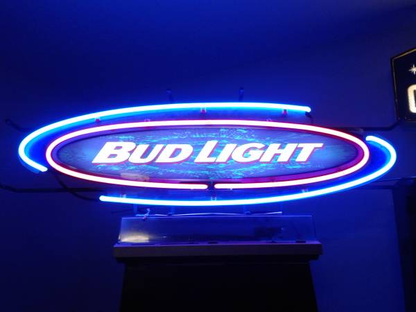Photo bud light beer neon $250