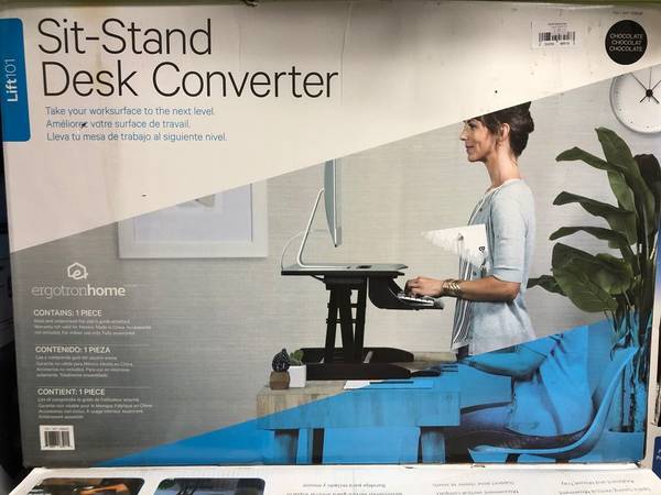 Photo ergotron home Sit Stand Desk Converter $60