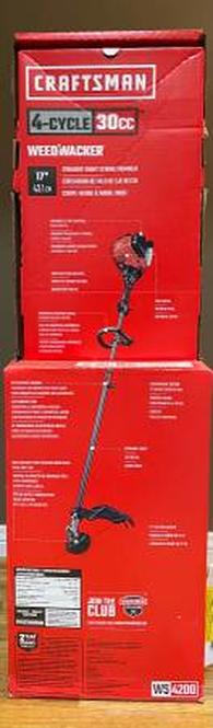 CRAFTSMAN Gas String Trimmer with Edger attachment $200 | Garden Items ...