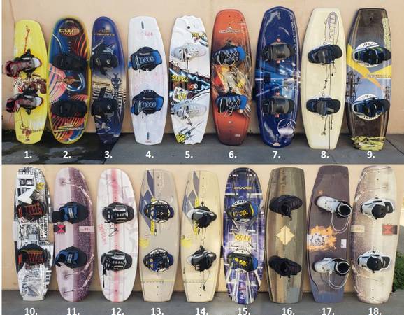 Photo 125-143 CWB HYPERLITE CONNELLY OBRIEN BINDINGS BOOTS WAKEBOARDS $1