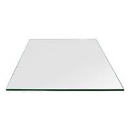 Photo 16 Inch Square Glass Table Top - Tempered - 14 Inch Thick- Flat Polished - Ea $30