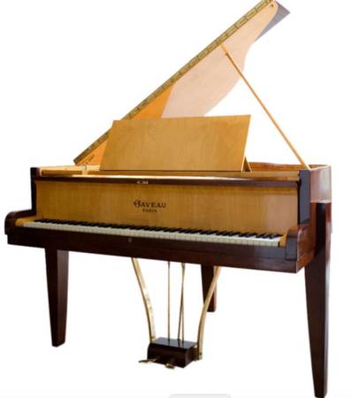 Photo 1930s Gaveau Art Deco Baby Grand Piano $12,500