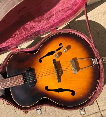 Photo 1949 Gibson ES-150 Sunburst P 90 $3,000