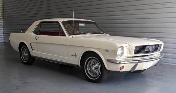 1966 Ford Mustang Hardtop Coupe $39,000