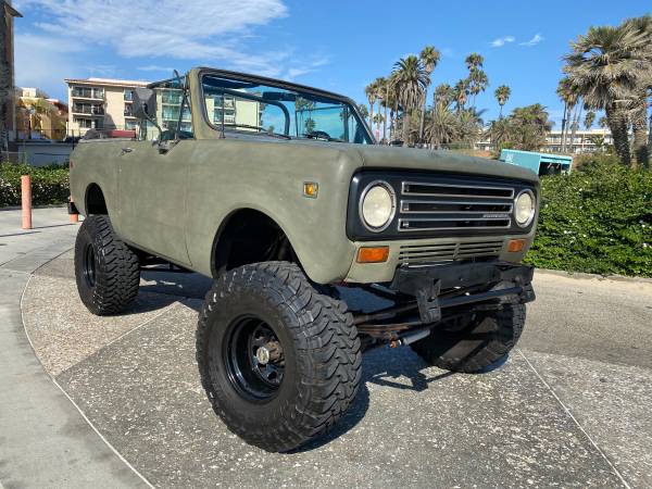 Photo 1973 INTERNATIONAL SCOUT II FULLY RE-BUILT MOTOR - $27,000 (Venice)
