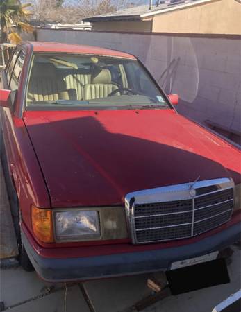 Photo 1993 Mercedes Benz Car 190e 2.6 - $3,000 (Quartz Hill)