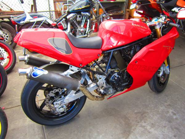 Photo 1994 DUCATI 900ss OHLINS NCR FLATSLIDES $16,000