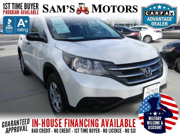 Photo 2014 HONDA CR-V LX SPORT UTILITY 4D (- as low as $500 Down oac BUY HERE - PAY HERE)