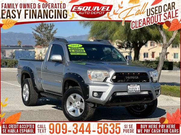 Photo 2014 Toyota Tacoma Base 4x2 2dr Regular Cab 6.1 ft SB 5M (- $995.00 Down o.a.c. Buy Here - Pay Here)